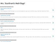 Tablet Screenshot of mrssturdivantsmathbugs.blogspot.com