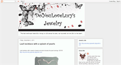 Desktop Screenshot of doyoulovelucyjewelry.blogspot.com