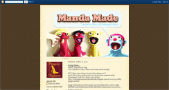 Desktop Screenshot of manda-made.blogspot.com