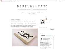 Tablet Screenshot of display-case.blogspot.com