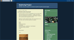 Desktop Screenshot of deathwingproject.blogspot.com