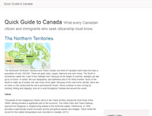 Tablet Screenshot of canadacitizen.blogspot.com