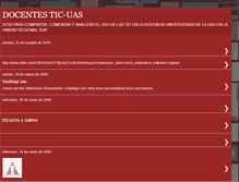 Tablet Screenshot of docentestic-uas-urs.blogspot.com