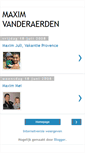 Mobile Screenshot of maximvanderaerden.blogspot.com