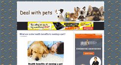 Desktop Screenshot of pets-to-me.blogspot.com