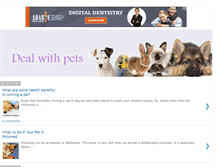 Tablet Screenshot of pets-to-me.blogspot.com