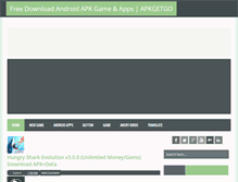Tablet Screenshot of apkgetgo.blogspot.com