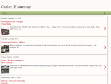 Tablet Screenshot of homestay4me.blogspot.com