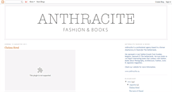 Desktop Screenshot of anthracitefashionbooks.blogspot.com