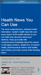 Mobile Screenshot of candyshealthspot.blogspot.com