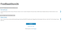 Tablet Screenshot of freeebookstore26.blogspot.com