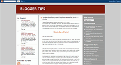 Desktop Screenshot of bloggertips24.blogspot.com