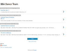Tablet Screenshot of bbadanceteam.blogspot.com