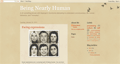 Desktop Screenshot of beingnearlyhuman.blogspot.com