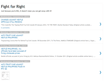 Tablet Screenshot of fightforright88.blogspot.com