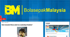 Desktop Screenshot of bolasepakm.blogspot.com