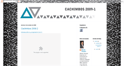 Desktop Screenshot of cachimbos20091.blogspot.com