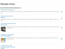 Tablet Screenshot of escuelacivica.blogspot.com