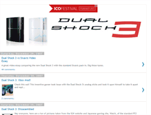 Tablet Screenshot of dual-shock-3.blogspot.com