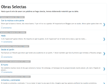 Tablet Screenshot of obrasselectas.blogspot.com