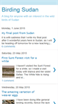 Mobile Screenshot of birdingsudan.blogspot.com