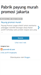 Mobile Screenshot of payungmurahpromosi.blogspot.com