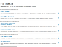 Tablet Screenshot of firepitshop.blogspot.com