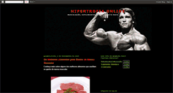 Desktop Screenshot of hipertrofiaonline.blogspot.com