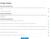 Tablet Screenshot of grupocolono.blogspot.com