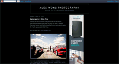 Desktop Screenshot of alexwongphotography.blogspot.com