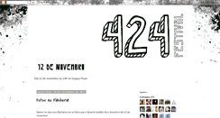 Desktop Screenshot of 424festival.blogspot.com