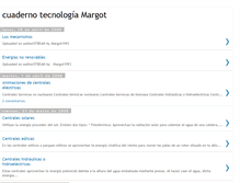 Tablet Screenshot of cuadernotecnologiamargot.blogspot.com