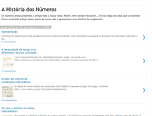 Tablet Screenshot of historiadosnumeros.blogspot.com