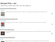 Tablet Screenshot of mfitts-art.blogspot.com