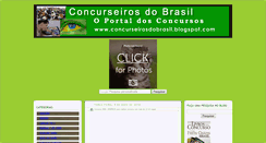 Desktop Screenshot of concurseirosdobrasil.blogspot.com