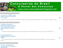 Tablet Screenshot of concurseirosdobrasil.blogspot.com