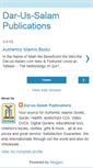 Mobile Screenshot of dar-us-salam.blogspot.com