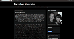Desktop Screenshot of barnabasministriesga.blogspot.com
