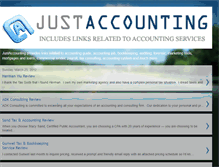 Tablet Screenshot of justaccountings.blogspot.com