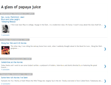 Tablet Screenshot of glassofpapayajuice.blogspot.com