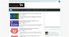 Desktop Screenshot of iplstreamslive.blogspot.com