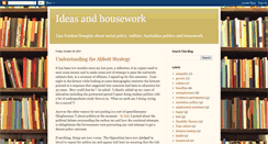 Desktop Screenshot of ideasandhousework.blogspot.com
