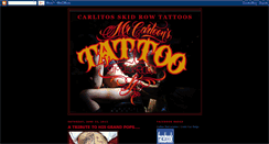 Desktop Screenshot of carlitostattoos.blogspot.com