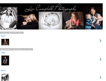 Tablet Screenshot of lizcampbellphotographyseniors.blogspot.com