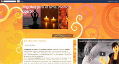 Desktop Screenshot of miguitasparaelalma.blogspot.com