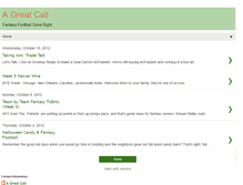 Tablet Screenshot of agreatcall.blogspot.com