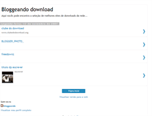 Tablet Screenshot of bloggeandodownload.blogspot.com
