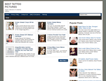 Tablet Screenshot of celebritytattoo-gallery.blogspot.com