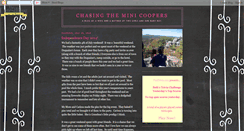 Desktop Screenshot of chasingtheminicoopers.blogspot.com