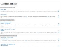 Tablet Screenshot of facebookarticles.blogspot.com